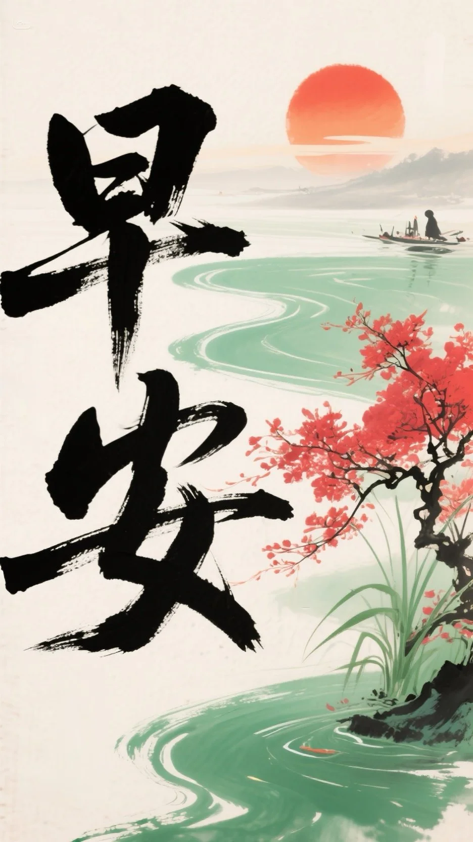 早安图片免费分享，晨光打包了半两清风