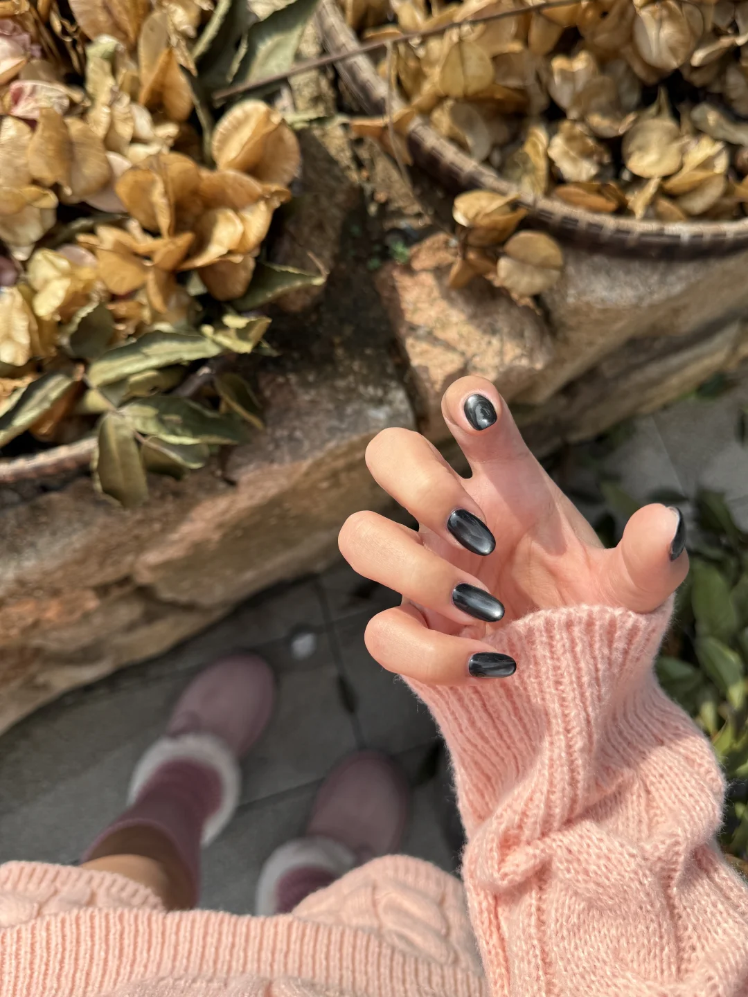 灵感穿搭｜秋冬来点粉色💗