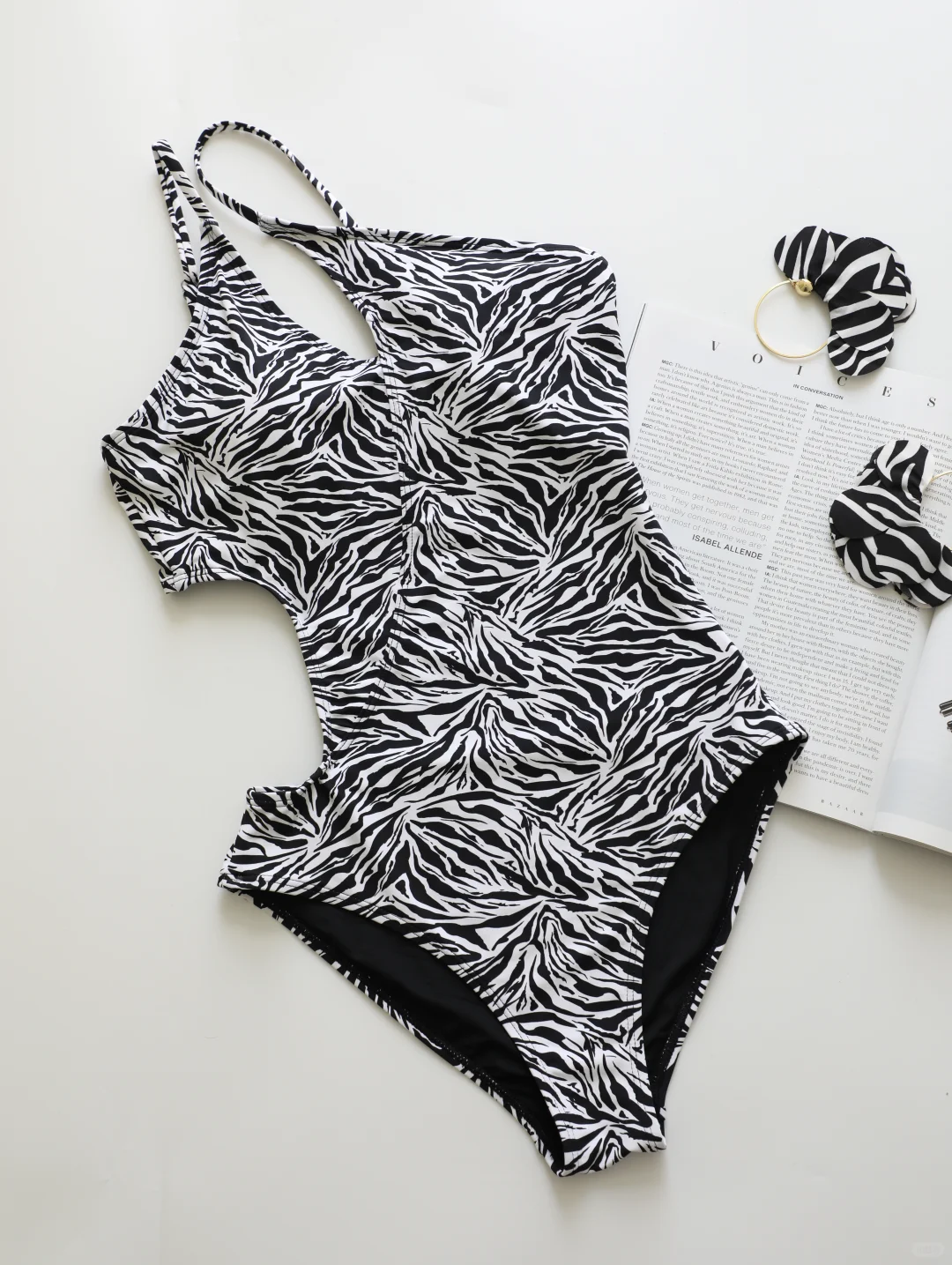 泳衣分享、豹纹真的好显身材～～～～