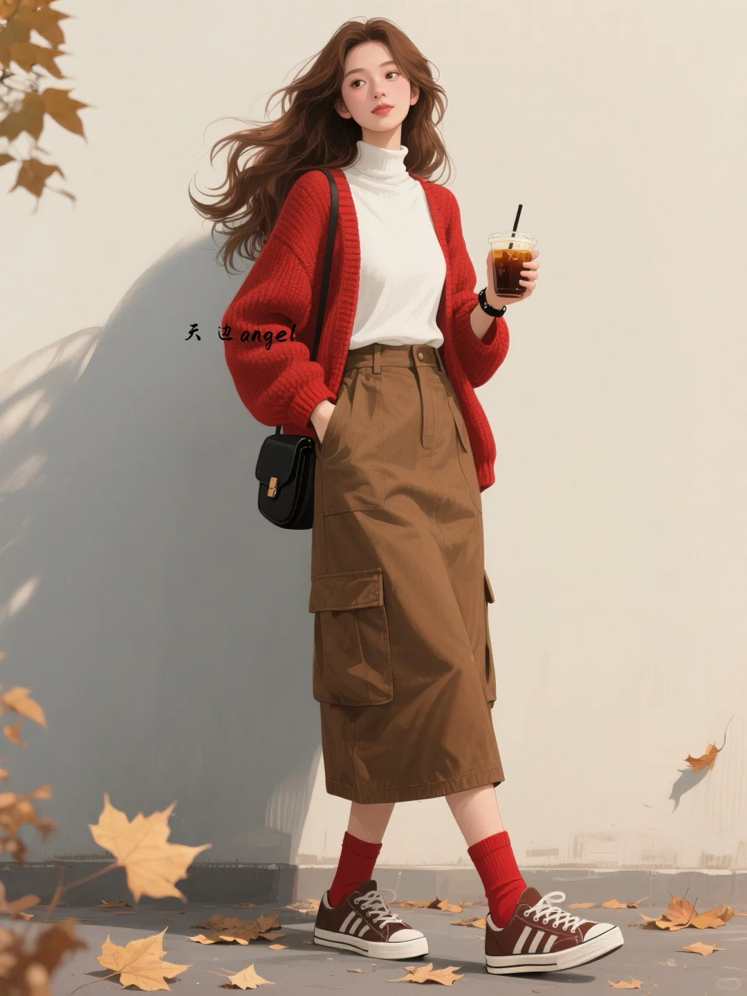 早秋穿搭| 愿你眼里有光，心中有爱