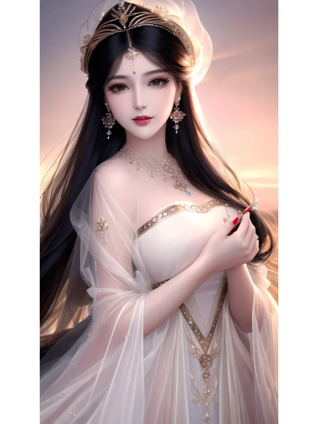 AI绘画，姐姐们的逛街穿搭，气质