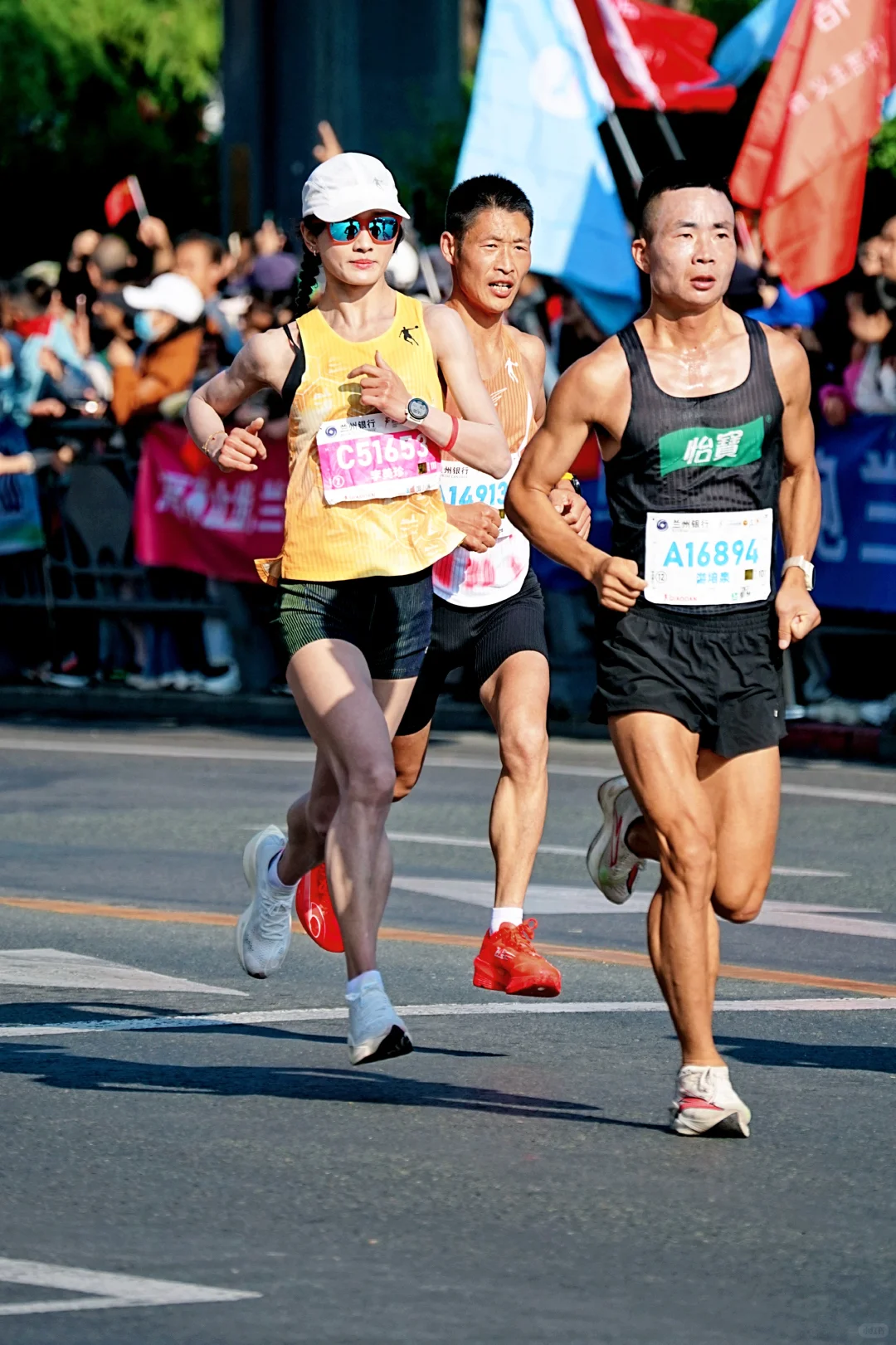 兰州马拉松｜有一种飒叫美珍速度