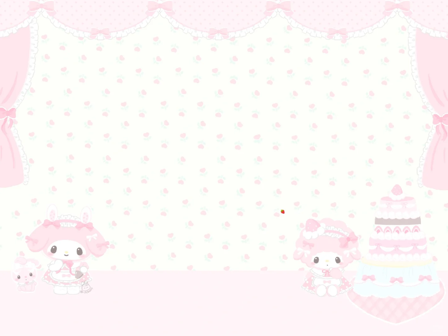 平板壁纸｜小羊过家家&小熊蛋糕