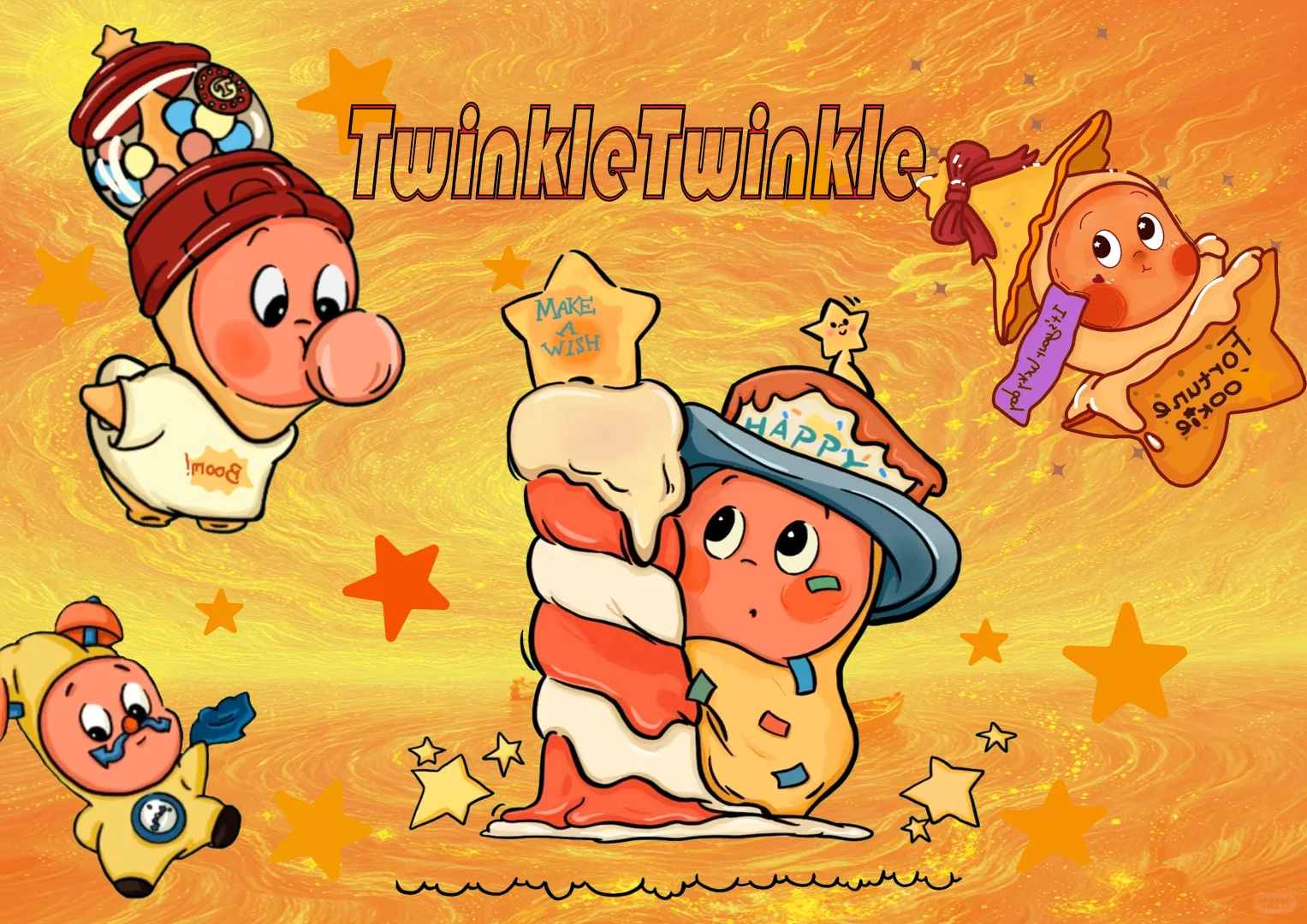 ✨壁纸|星星人 twinkle🌟iPad