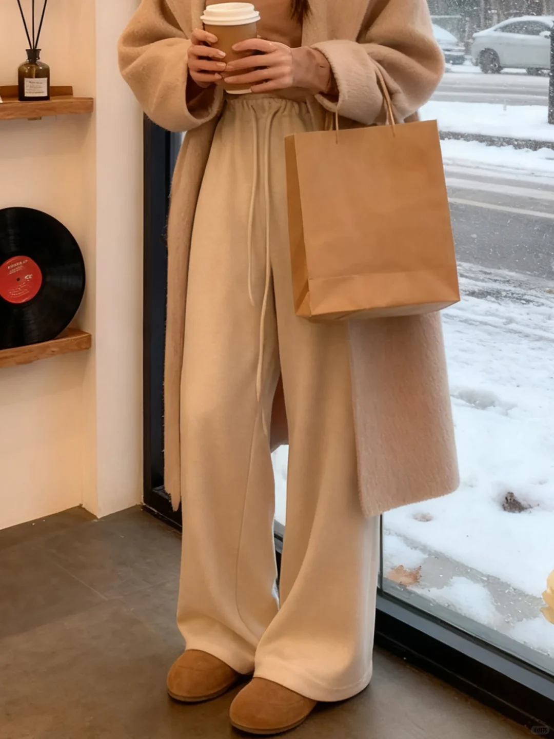 秋冬温柔氛围感裤子～