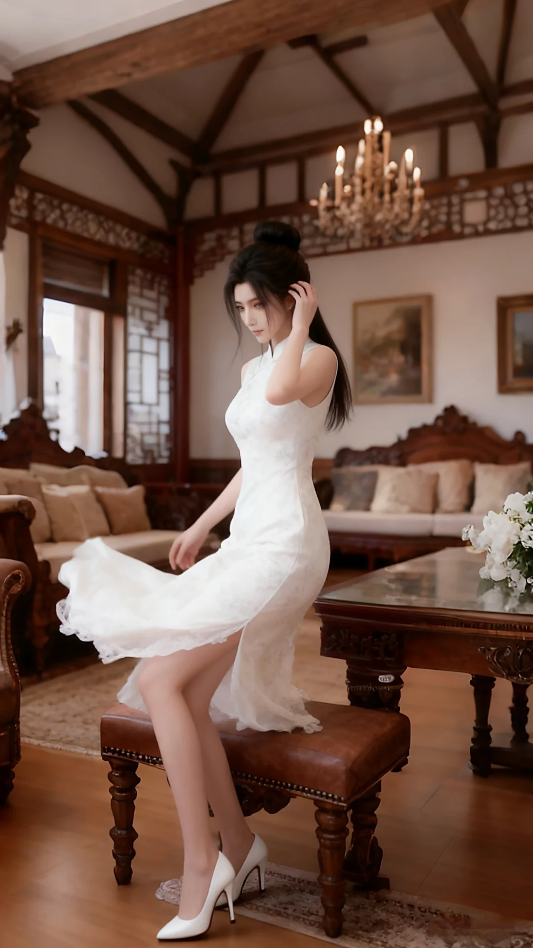 国漫女神穿上现代装陆雪琪