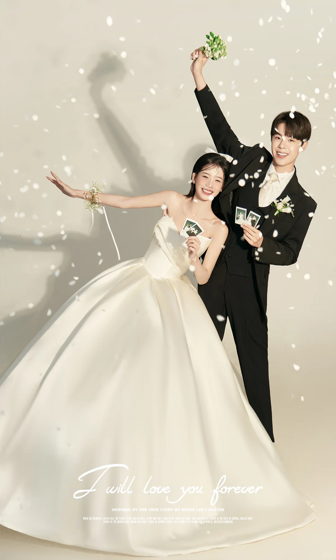 我的白月光情纱💫韩式氛围感的主纱婚纱照