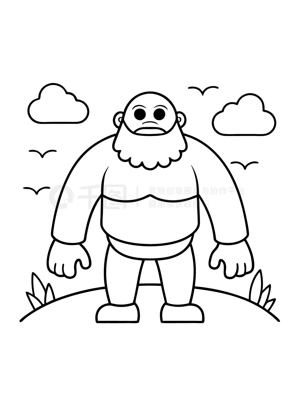 No.292矢量人物线稿｜轻松搞定插画