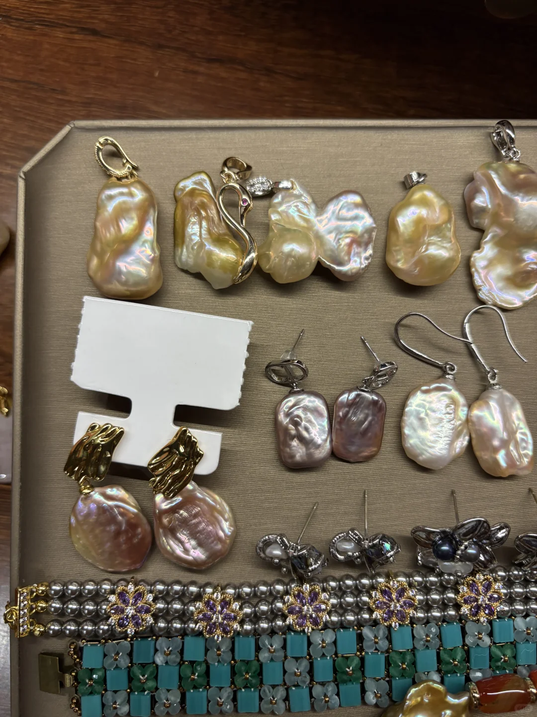 50一件三件包邮出闲置天然淡水珍珠巴洛克饰