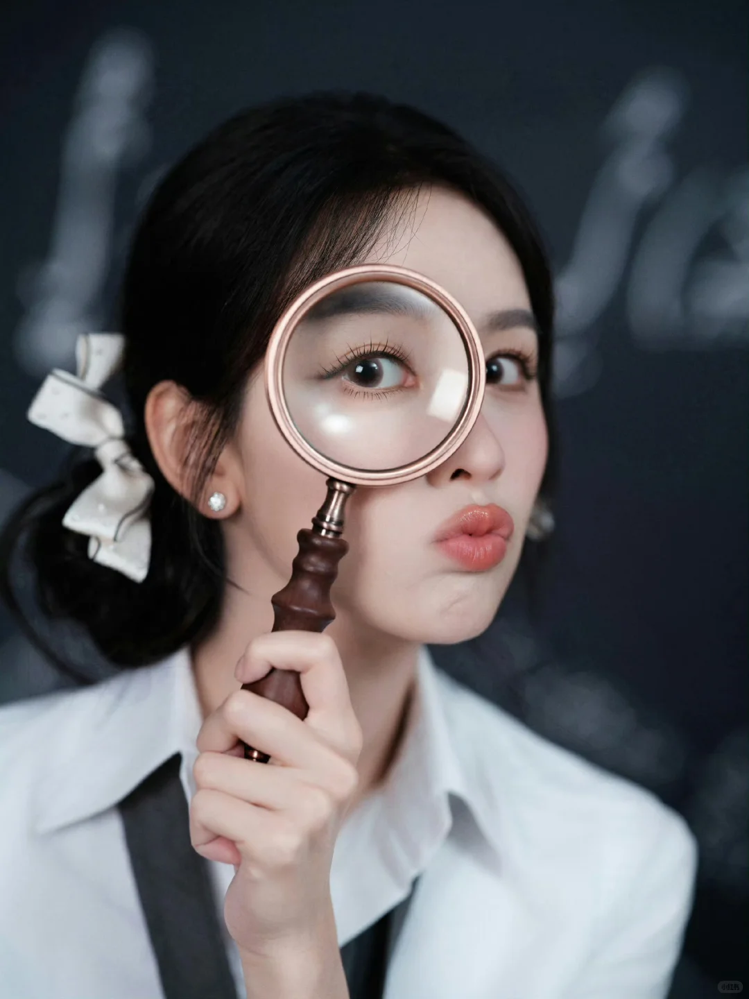 陈都灵 高冷学霸 纤腰细腿