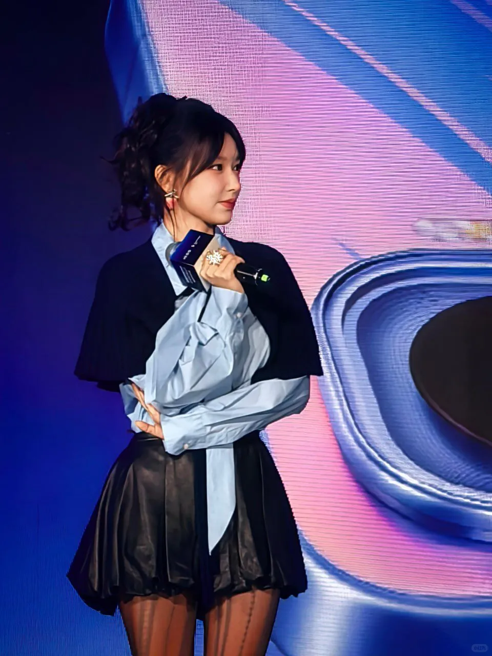 程潇 中传活动 黑丝高跟大长腿【237P】