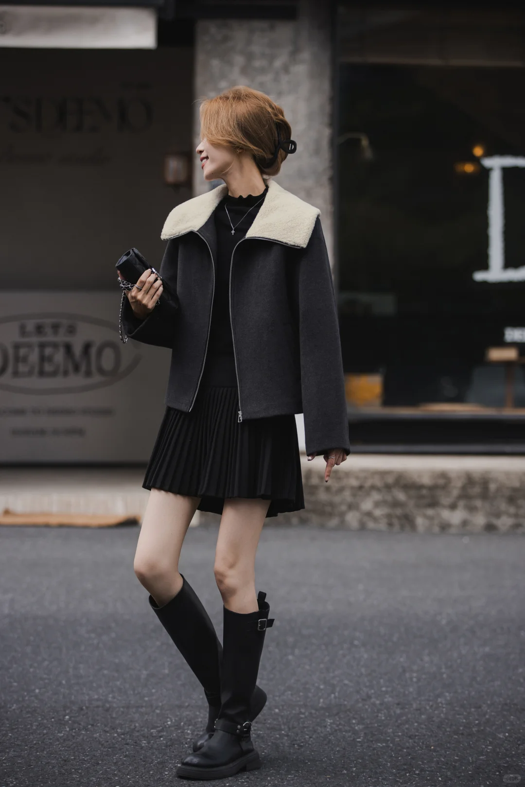 Softcore 秋冬最爱的高级感黑灰色穿搭🖤
