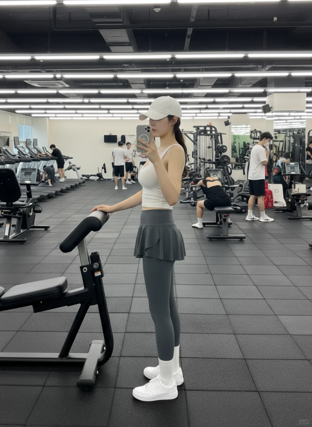 谁懂啊！一条裙裤承包健身出街，不用换！