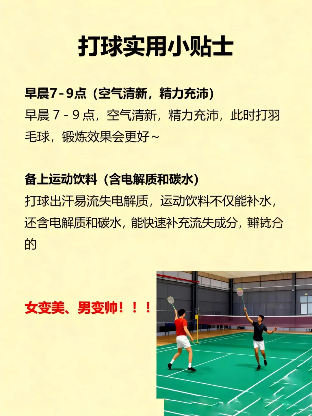 打羽毛球的女生，怎么越打越耀眼！