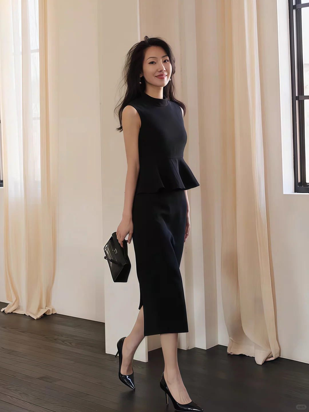 一套我愿称它为气质作弊器的轻熟风套装！