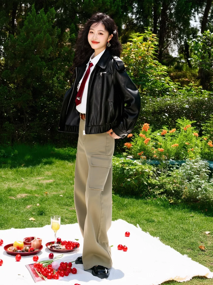 一键解锁春日返校AI穿搭，元气少女非你莫属