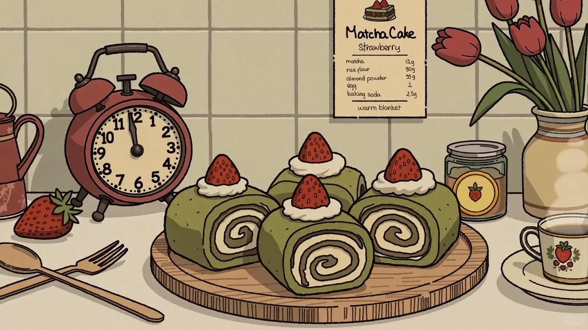 圣诞iPad壁纸 ｜ 食物篇