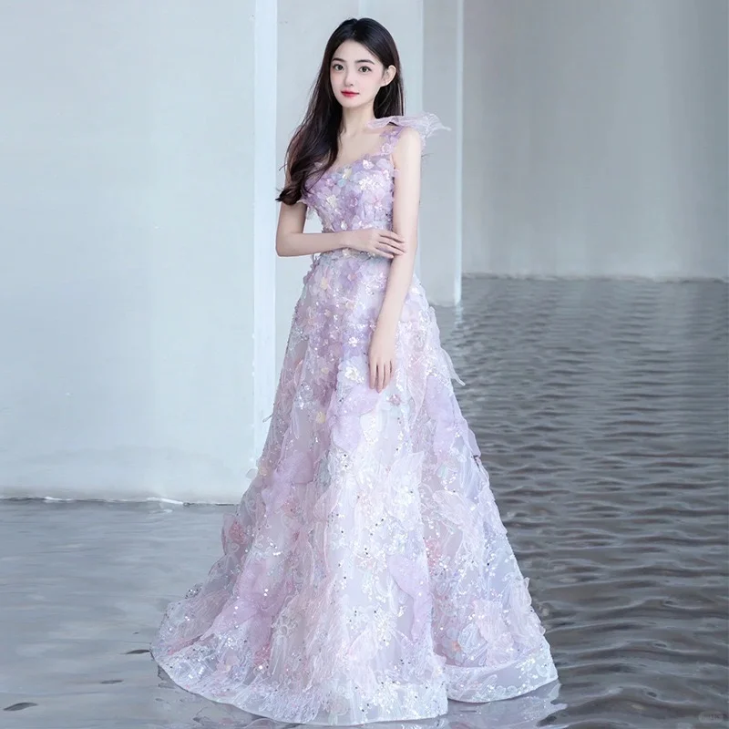 浪漫紫纱，邂逅梦幻之美