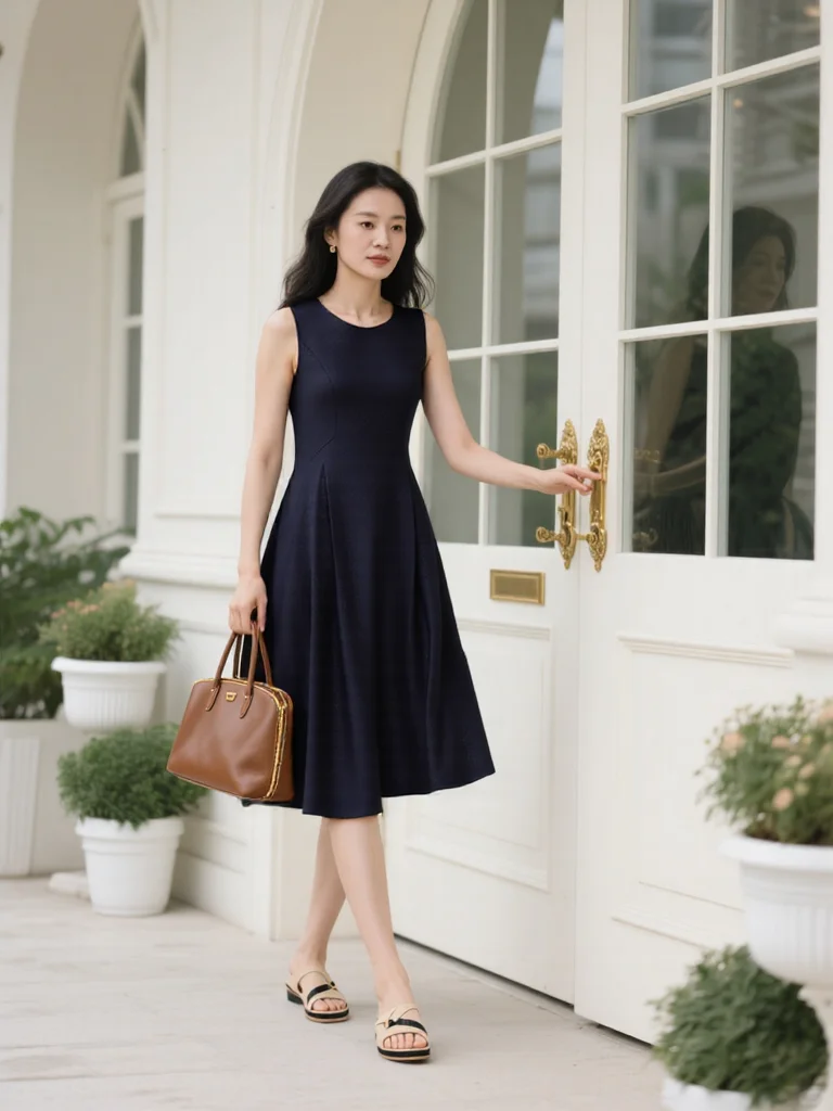 每个女人的夏天都必须有一条：小黑裙👗