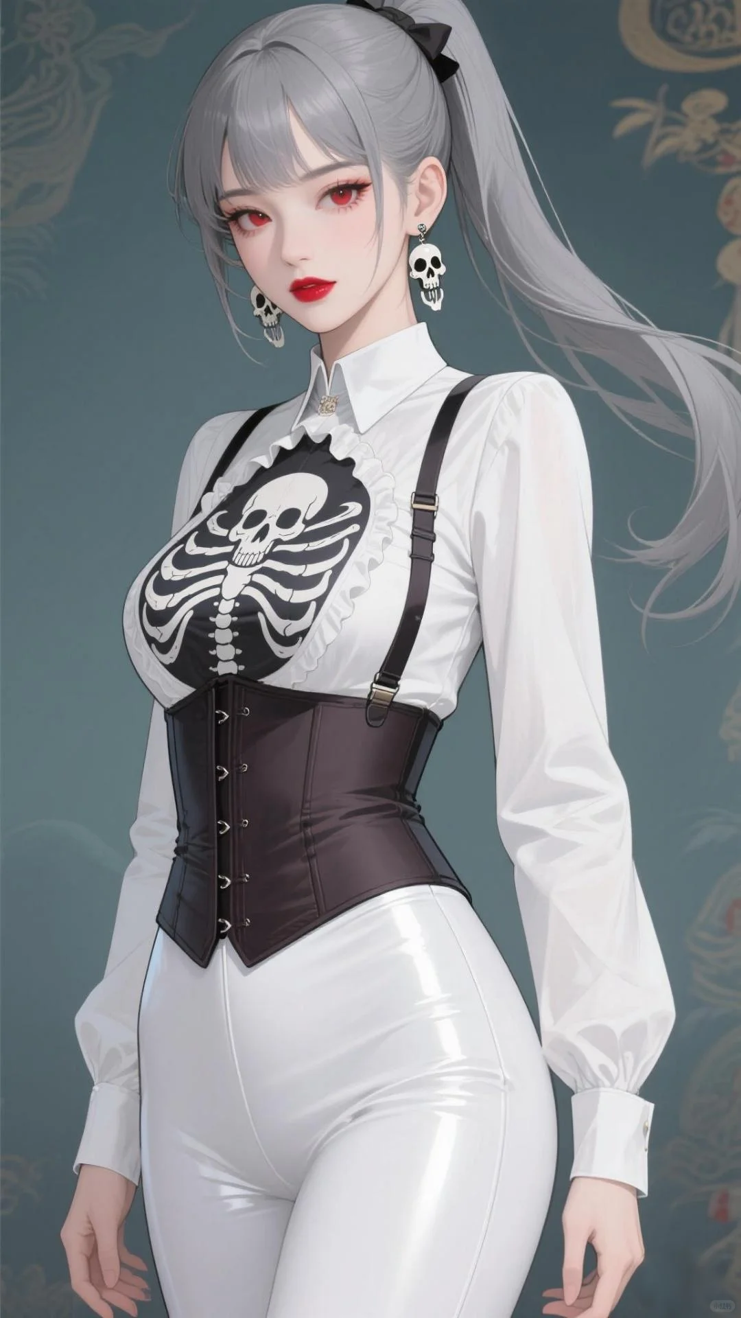 壁纸分享：美女小姐姐的上半身特写