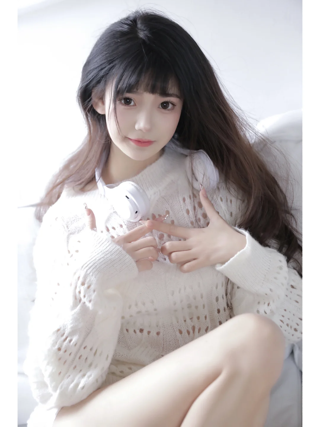 纯欲居家写真｜你浅浅的微笑就像乌梅子酱～