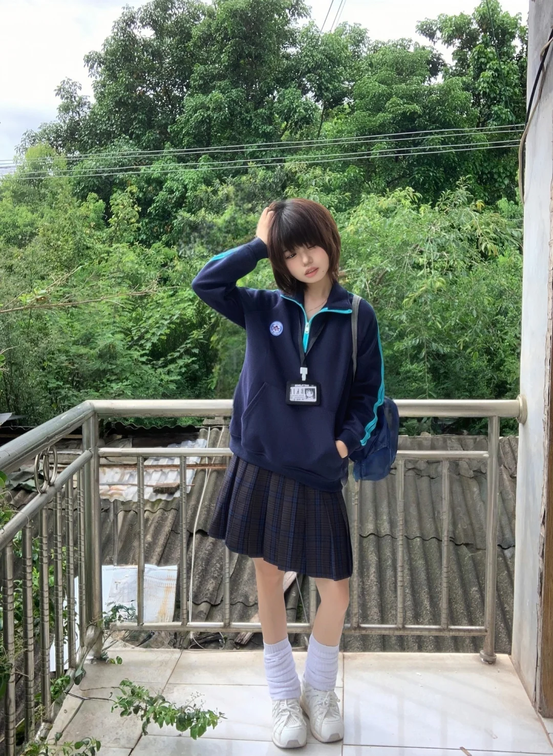 关于我在农村里拍的jk合集