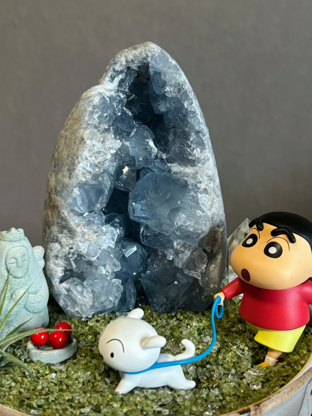 我的水晶摆件已经next level了！