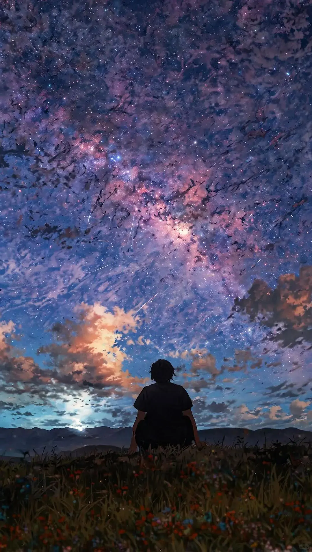 跟我换一张你喜欢的壁纸、星空下的城市