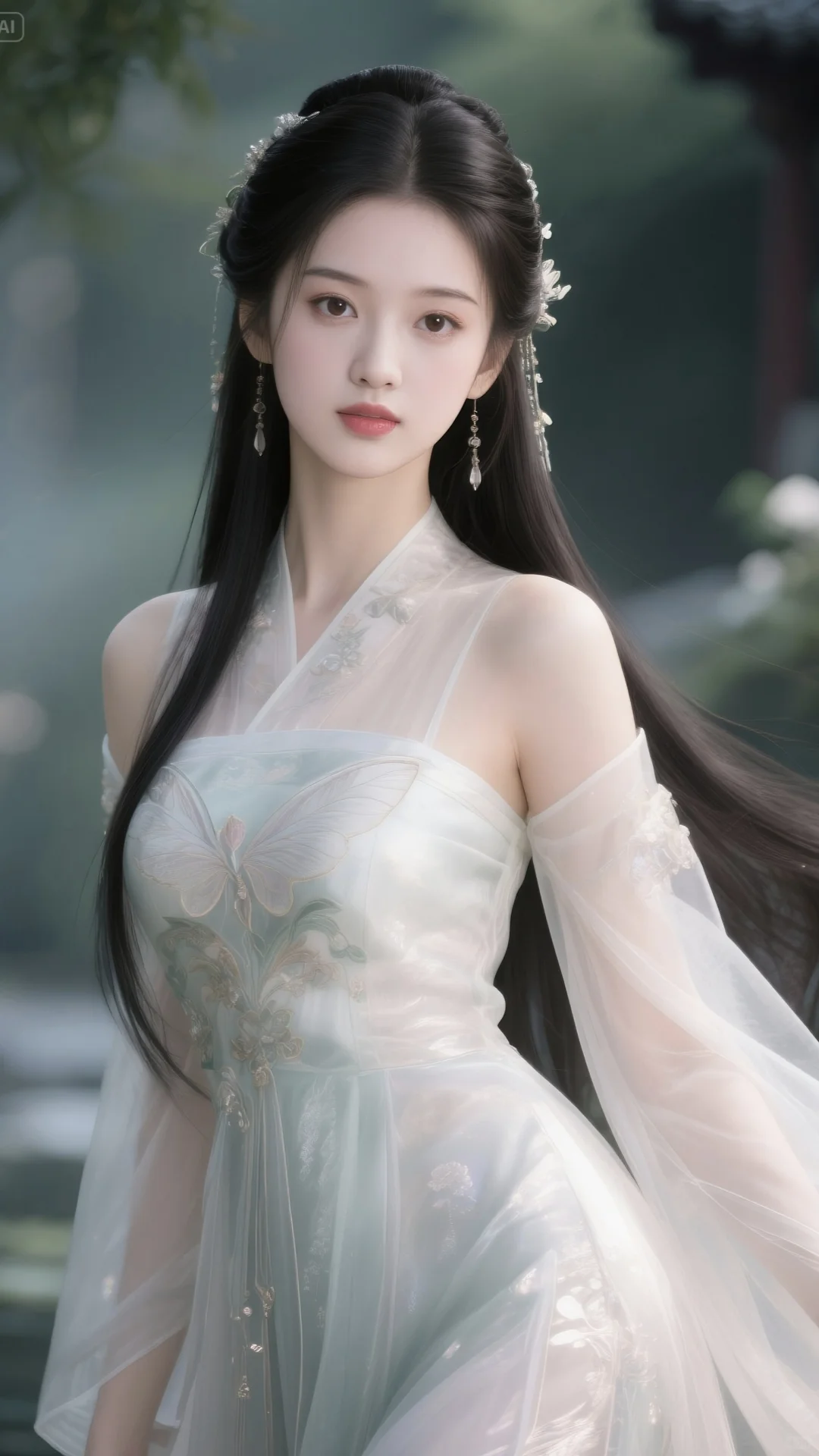 竹影扫阶尘不动，垂眸已渡百年身