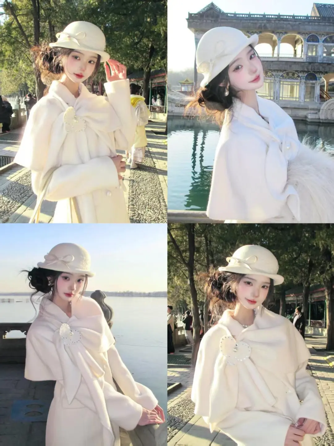 上海豫园❗️最出圈9组秋冬旗袍合集🔥