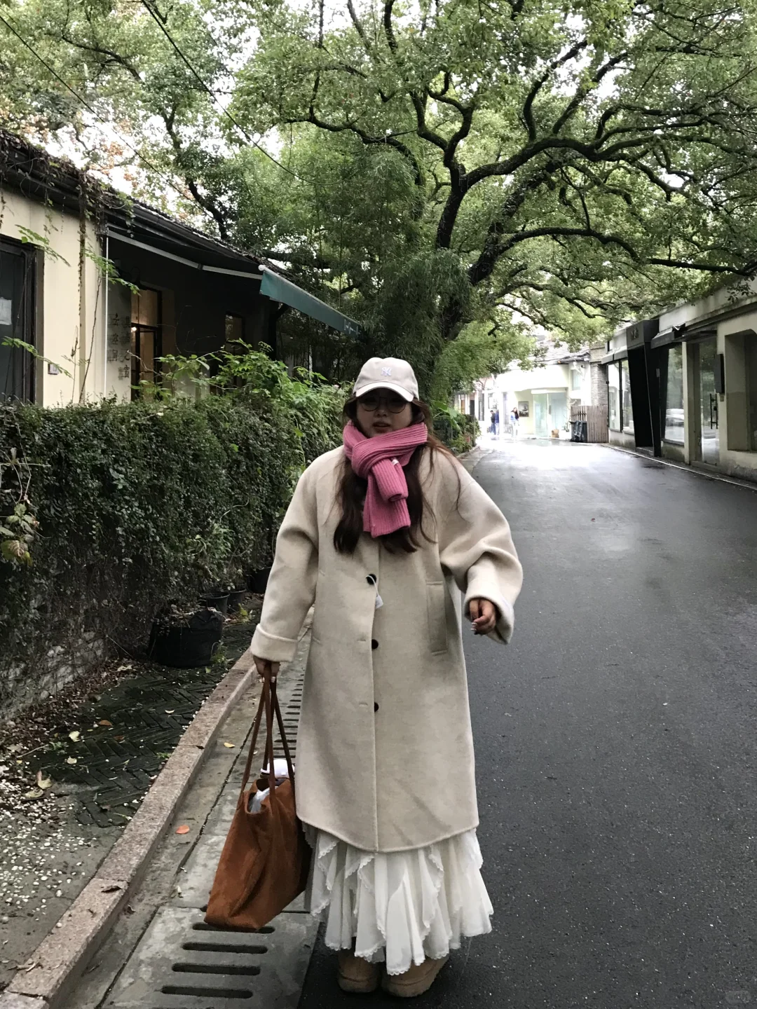 145斤|秋冬才是微胖的主战场！大衣好韩！