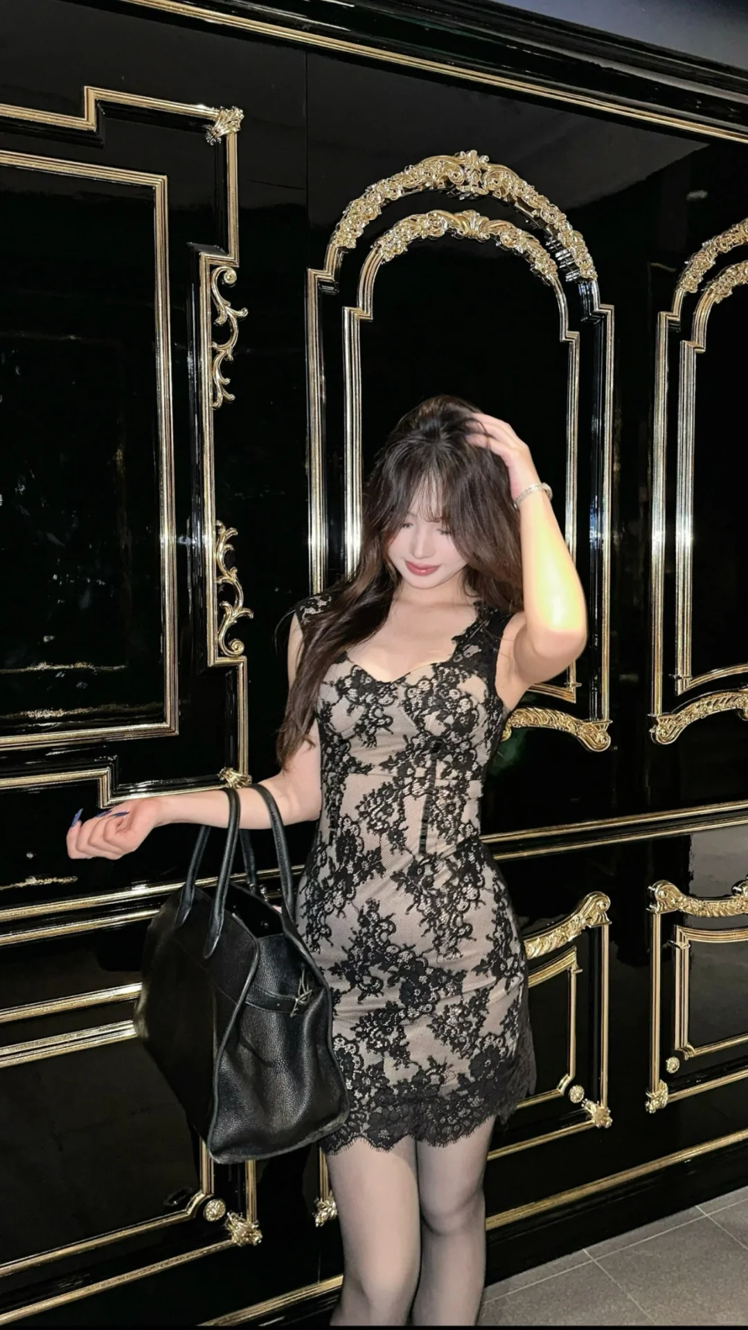 包臀裙还是太权威了 闺蜜