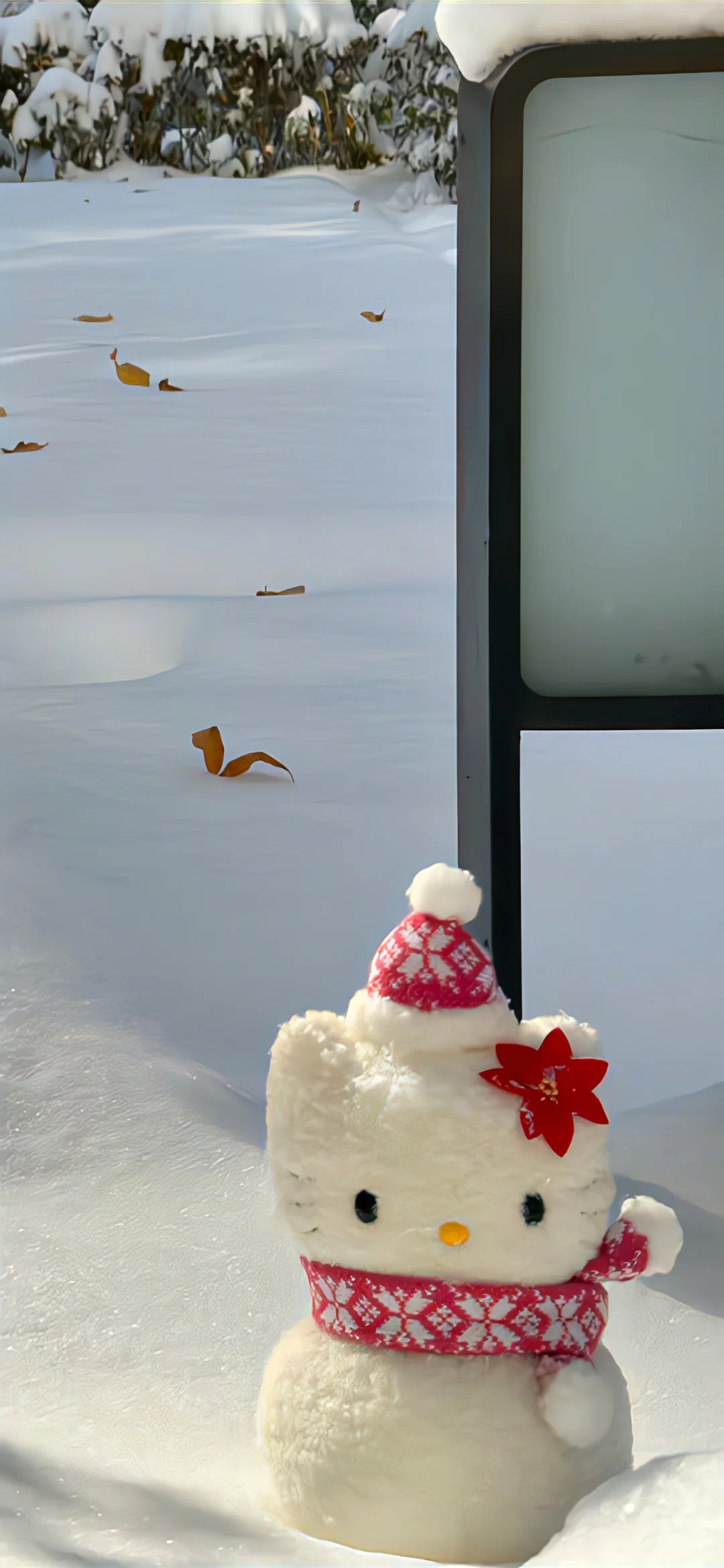 高清雪天氛围感壁纸