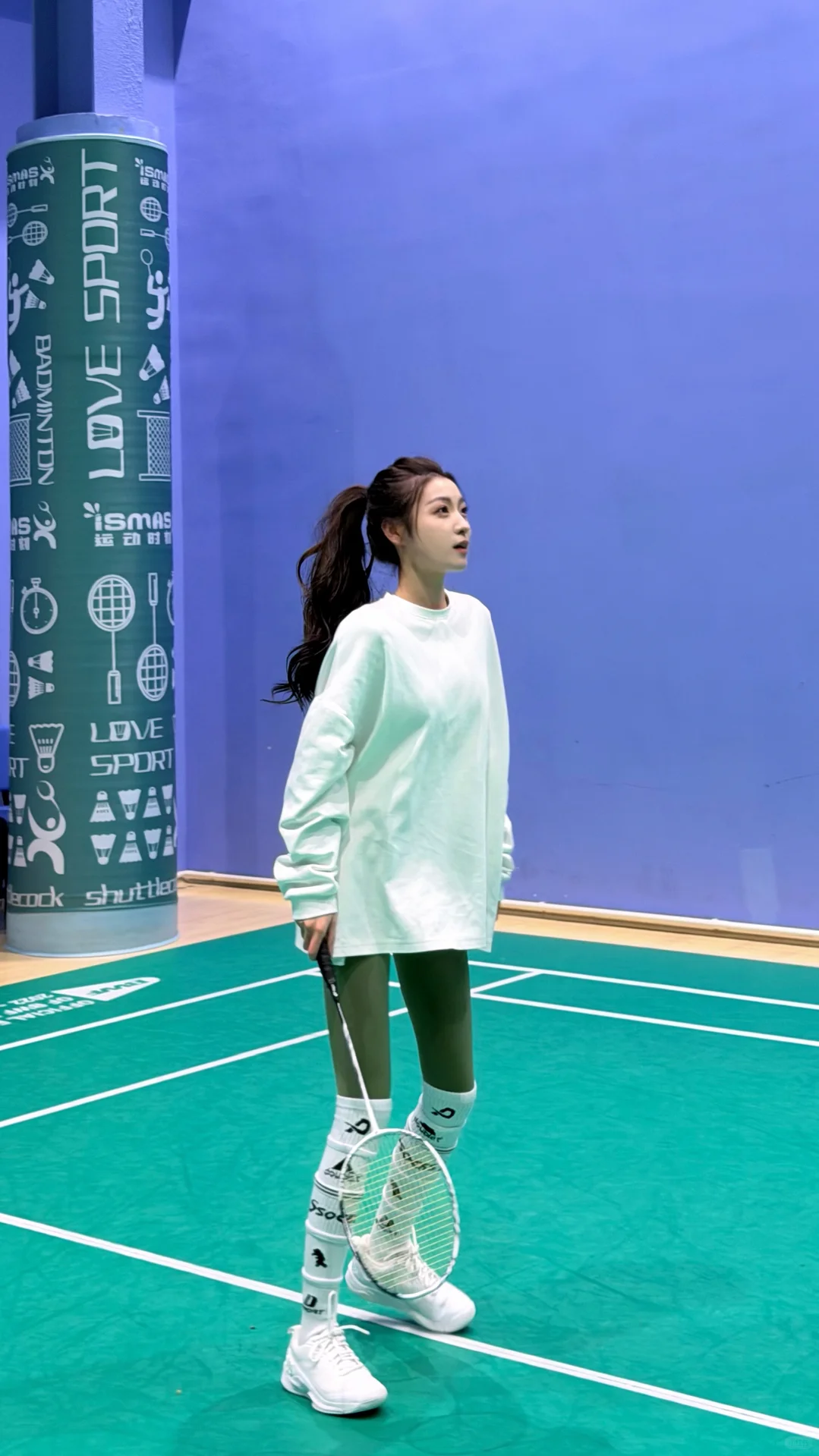 全屏感受下姐的生命力🏸