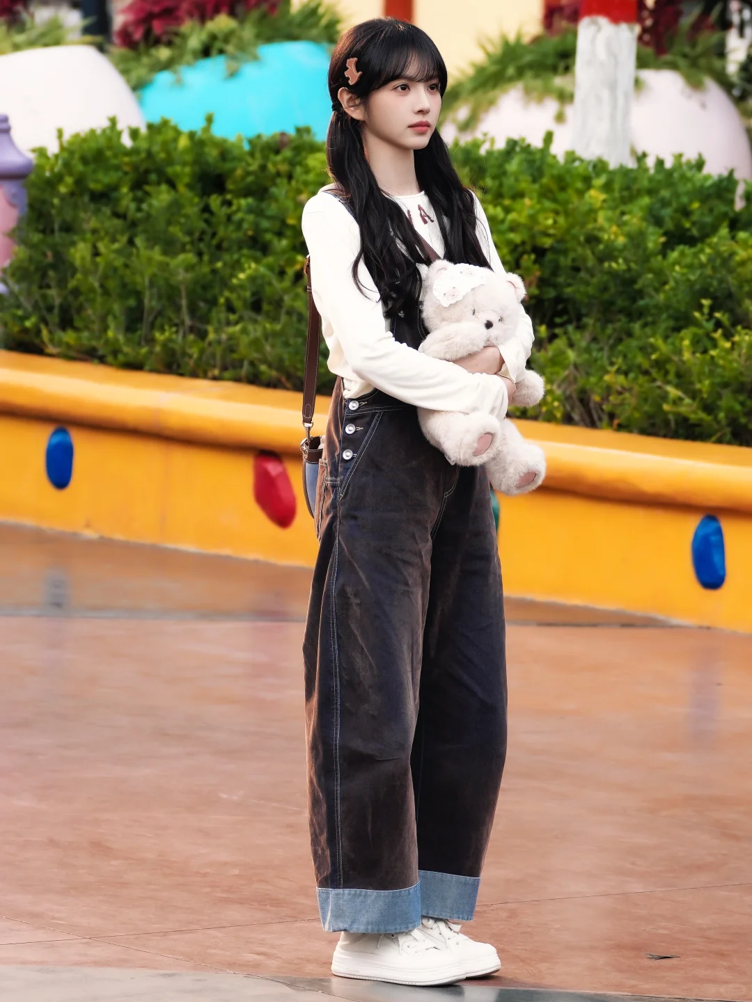 田曦薇太会了！这一身穿搭好可爱🐰