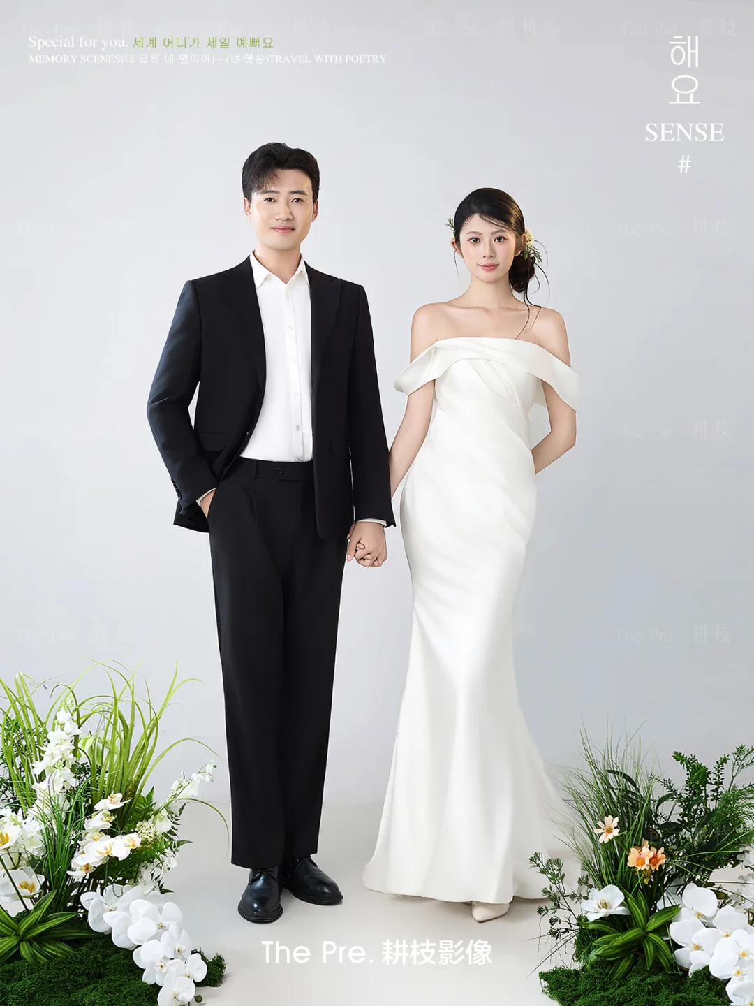 这就是ins博主的韩式婚纱照吧？终于拍到啦