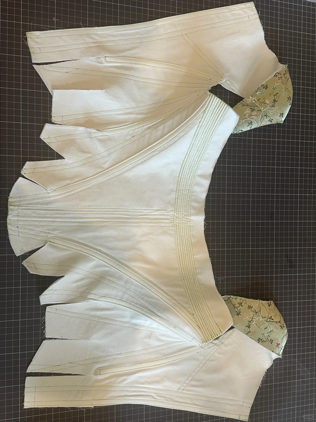 分享一些我的原创胸衣制作细节🍃🪡