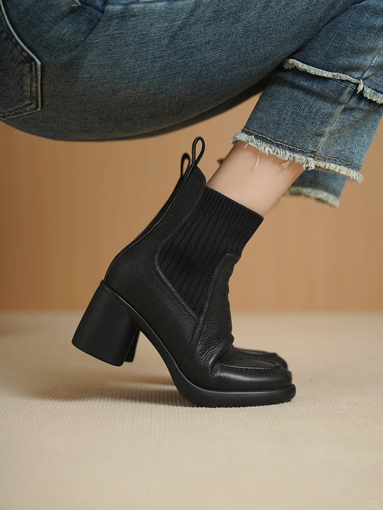 👢复古棕靴上线！显瘦又百搭