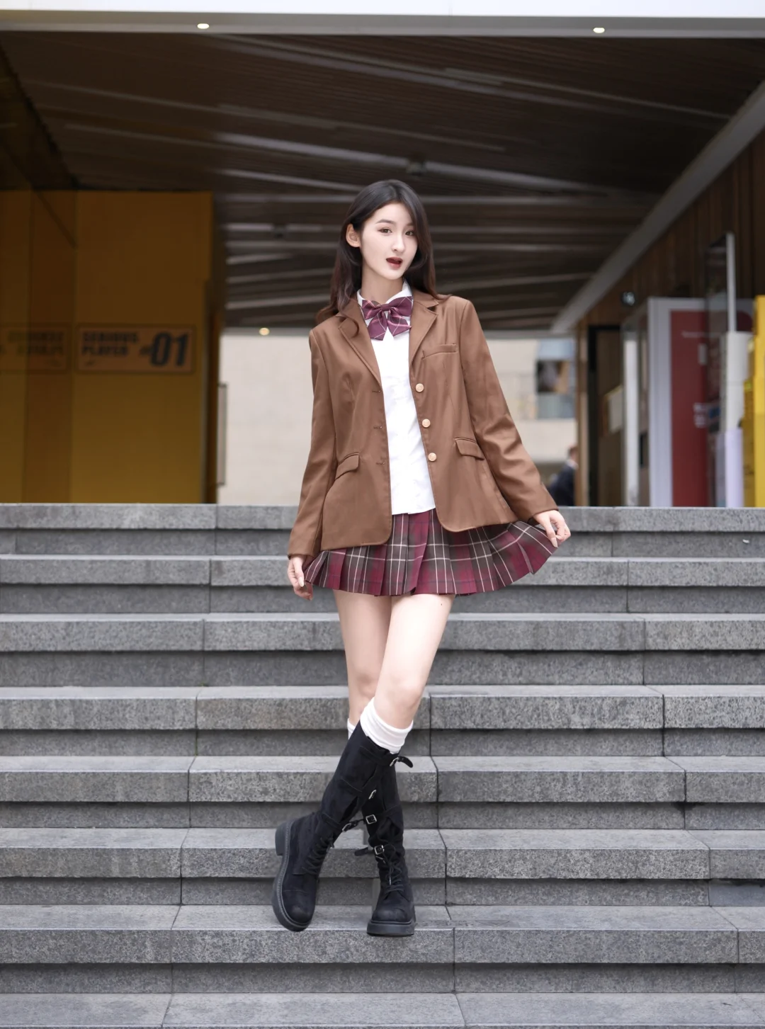 柔系美式jk也可以！🥰