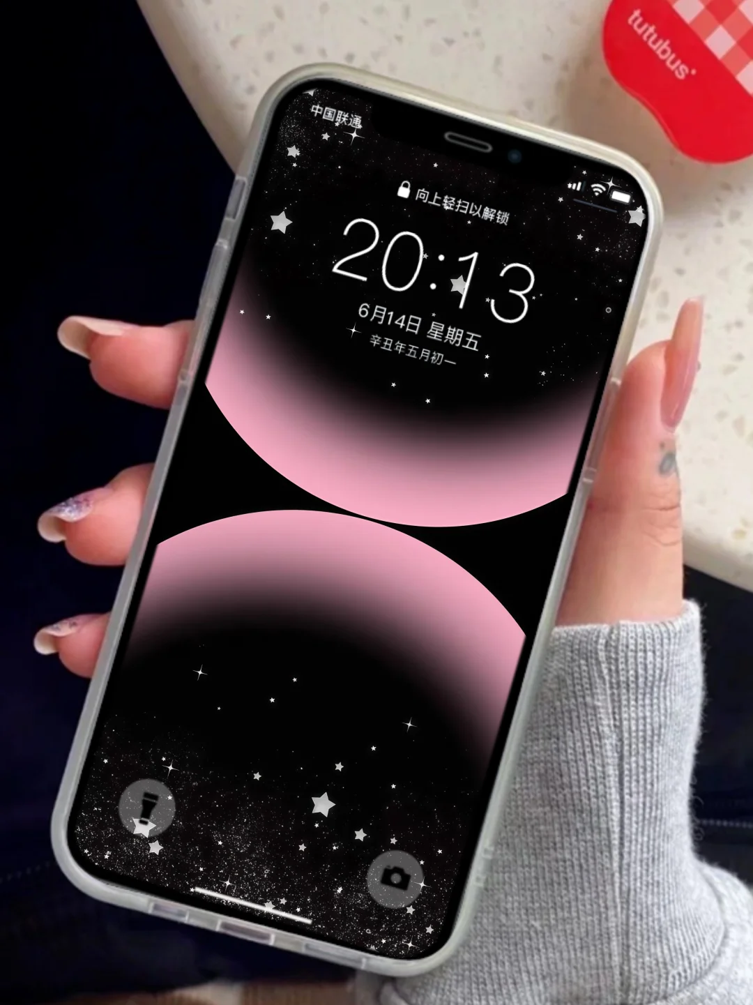 粉色少女心手机壁纸！