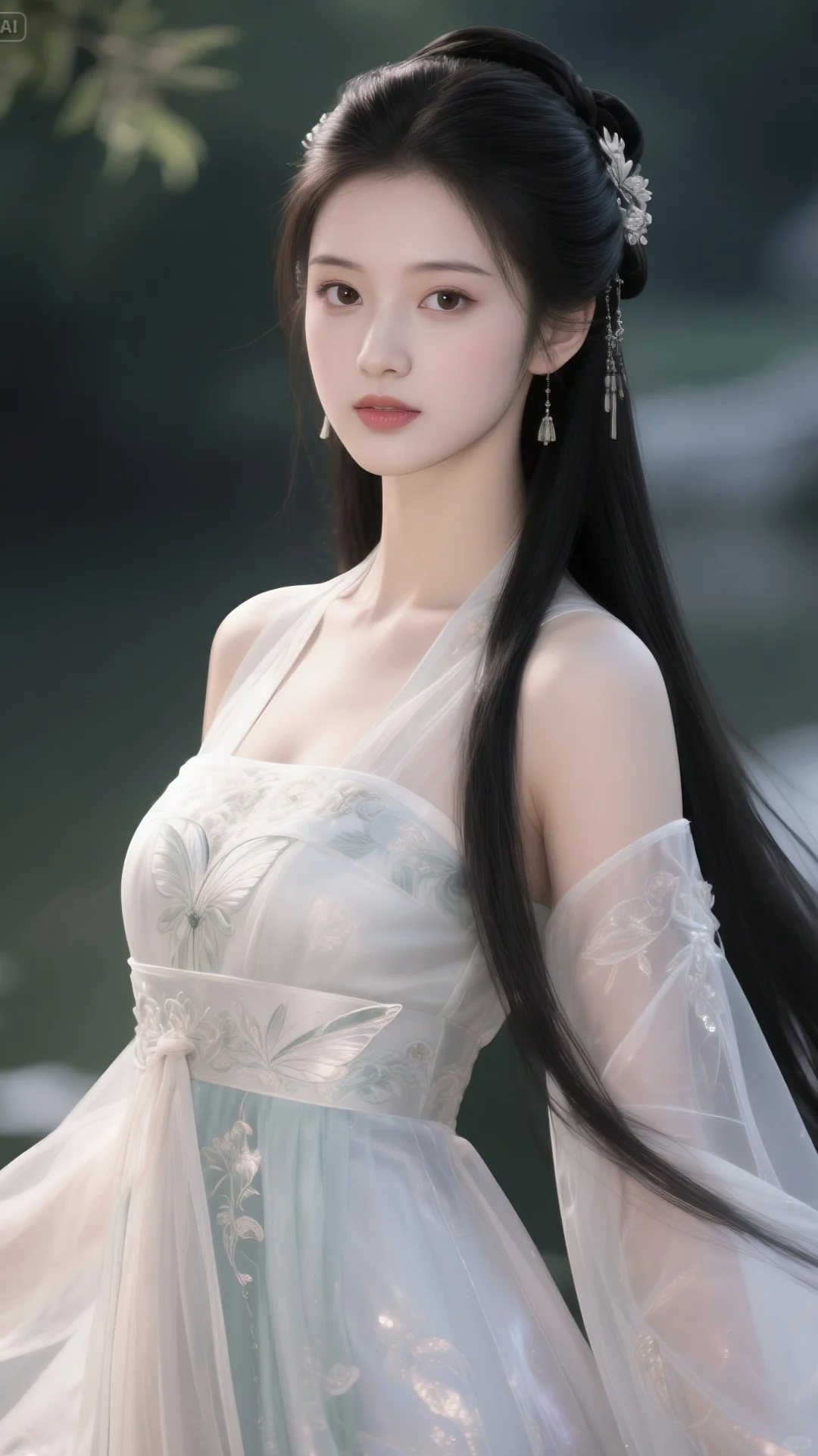 竹影扫阶尘不动，垂眸已渡百年身