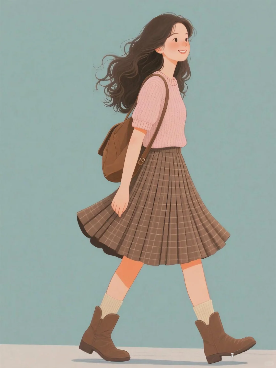 裙角清扬|选一件初秋的裙子展现初秋的温柔