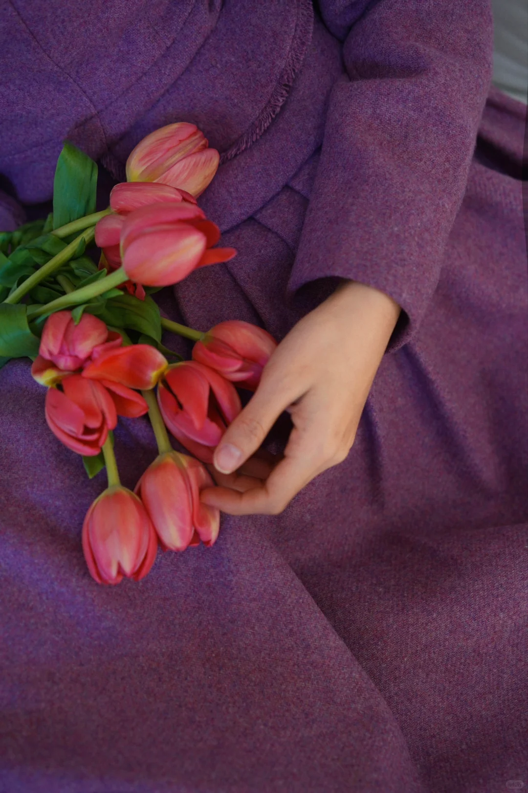 复古衣橱｜一抹紫色优雅