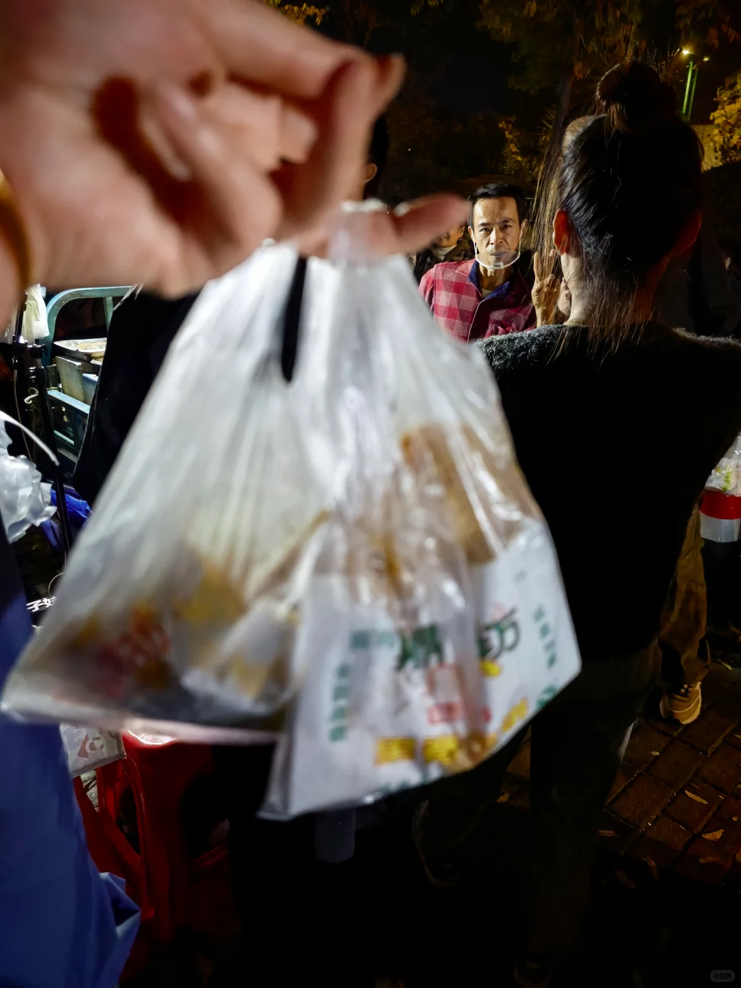 终于见到鸡排主理人啦～😛