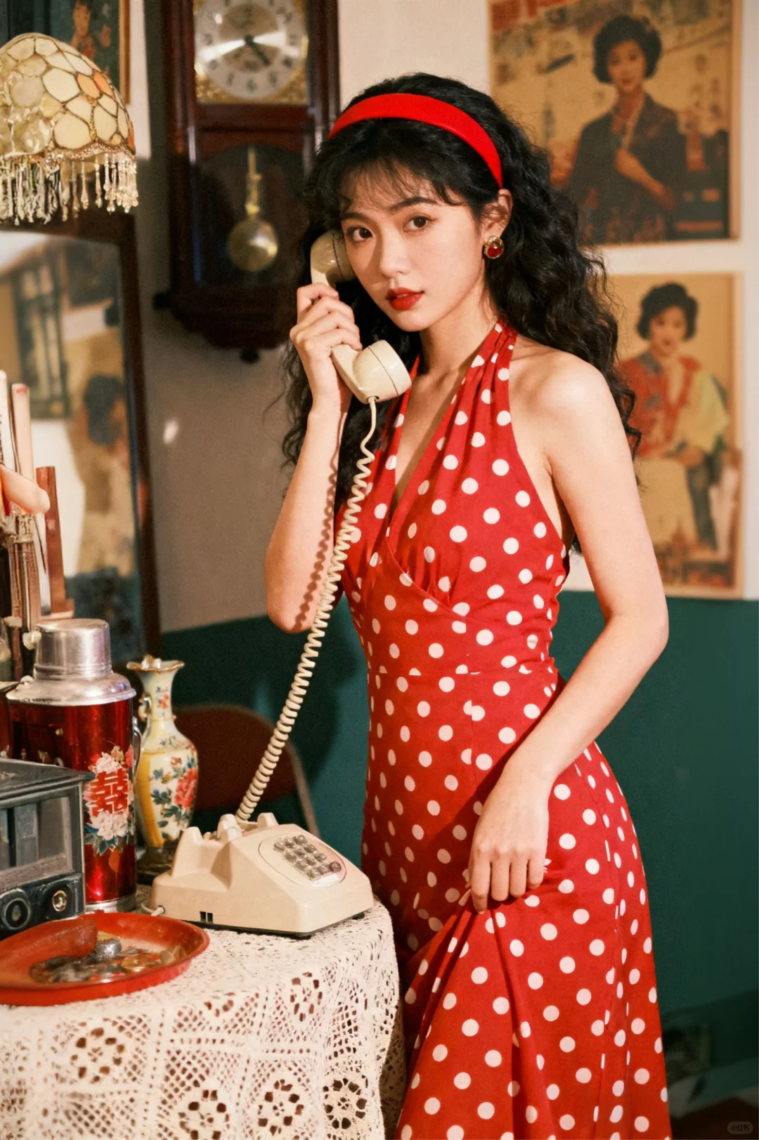 Ai写真●怎样0元生成港风复古写真艺术照？