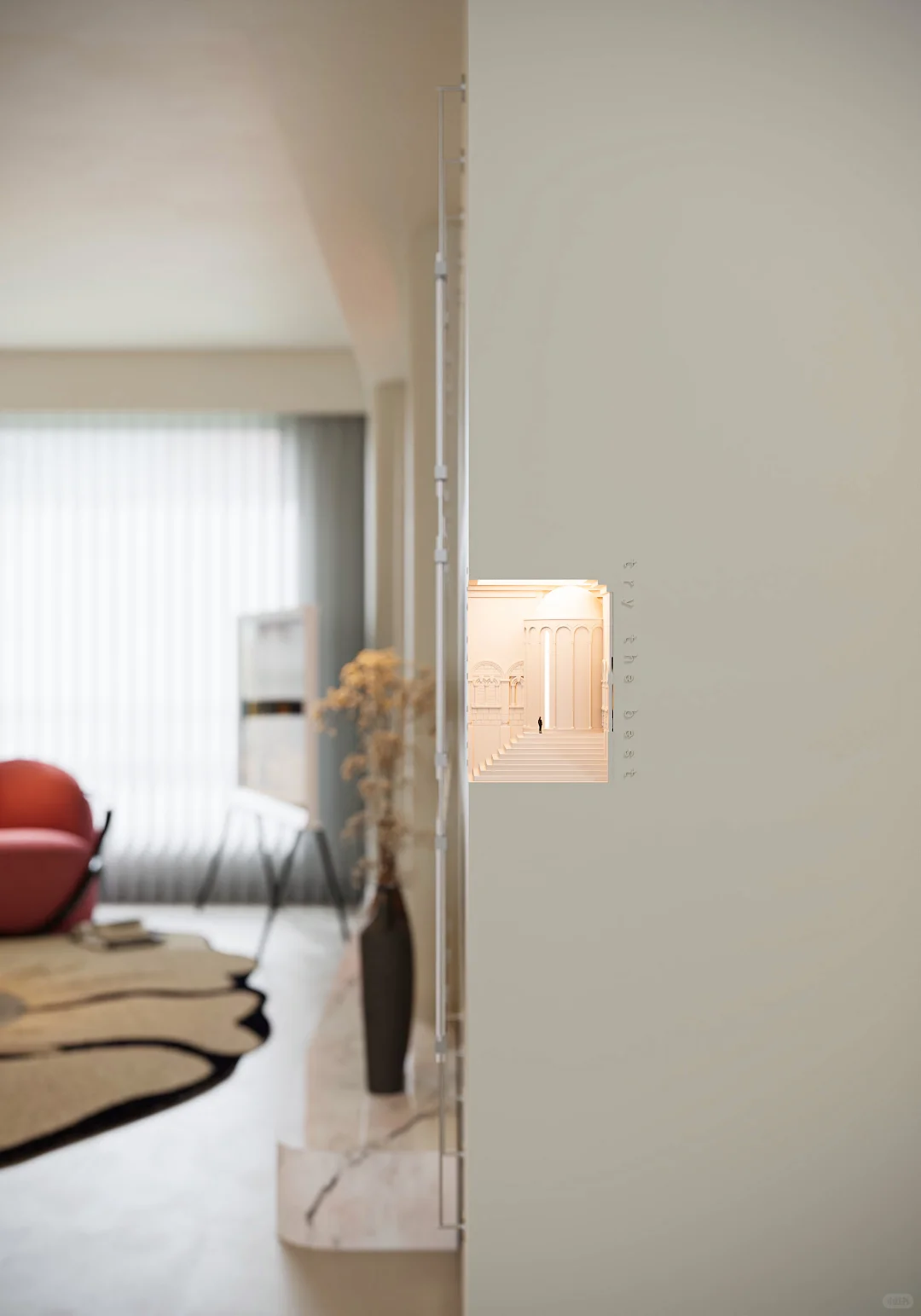 一眼爱上“女人味”十足的奶油风温馨小家设计