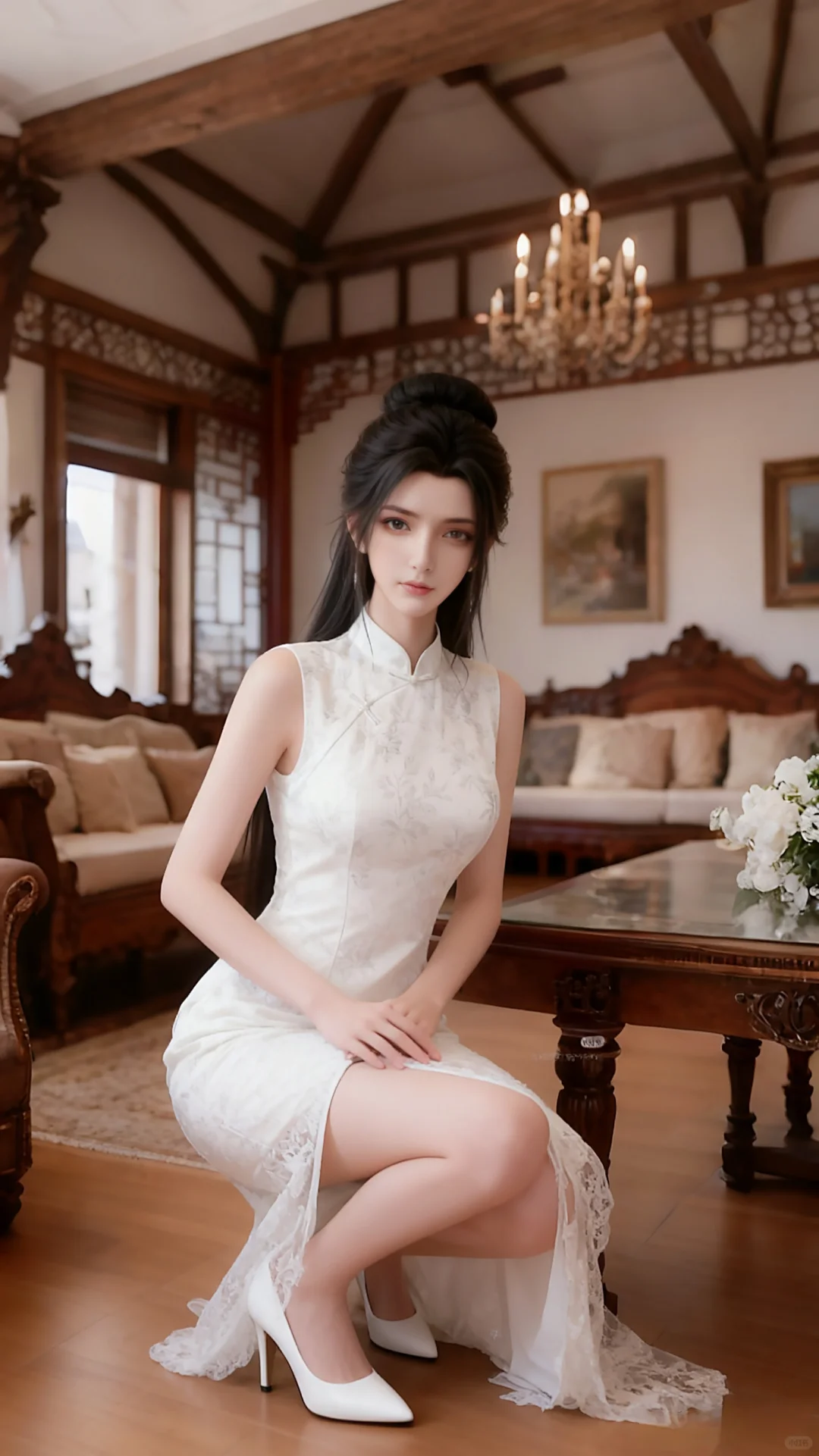 国漫女神穿上现代装陆雪琪