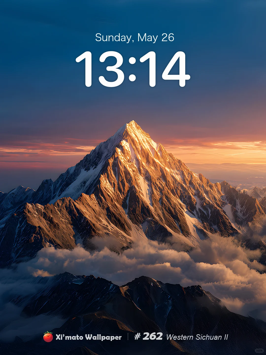 Ximato壁纸｜日照金山 川西的绝美日出2