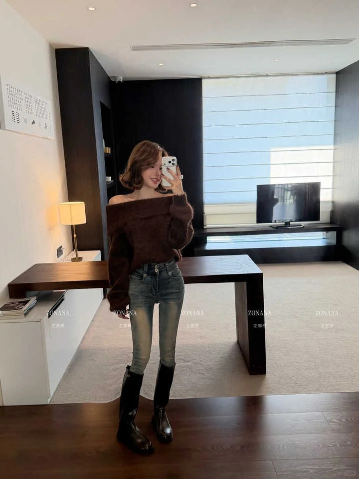 冬上新，复古怀旧百搭洋气精致小脚裤！