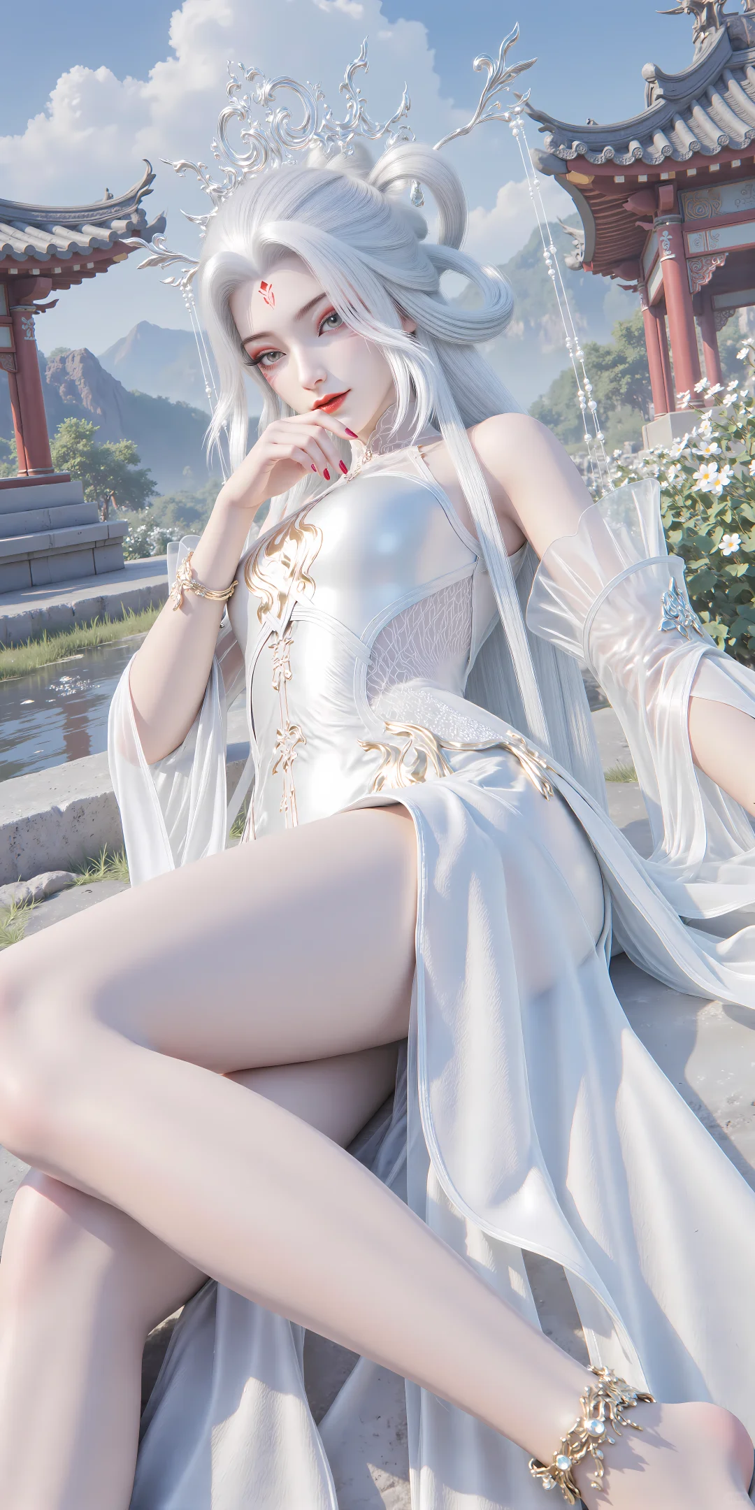 白色系T0级女神，诛仙小白